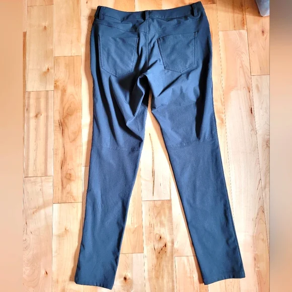 32" Lululemon ABC Pant Skinny  Warpstreme Obsidian Grey - Picture 13 of 16